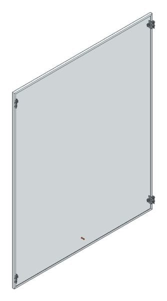 MEHLER - Seitenwand für TSRM/14 Tiefe 1200mm