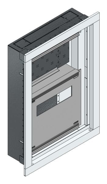 MEHLER - UP-Universal-Flachverteiler Nischenmaß B340xH495xT110mm