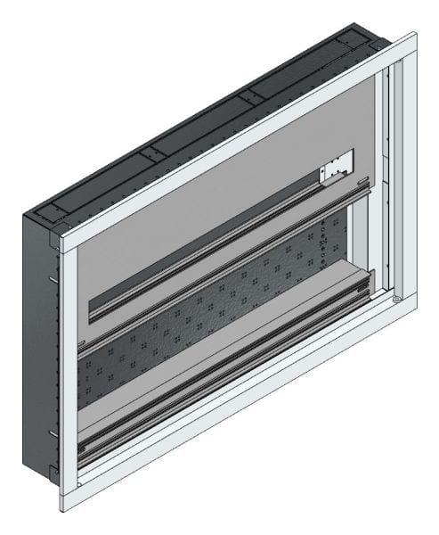 MEHLER - UP-Universal-Flachverteiler Nischenmaß B755xH495xT110mm