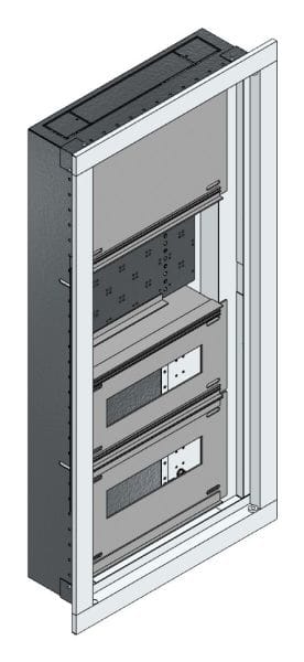 MEHLER - UP-Universal-Flachverteiler Nischenmaß B340xH745xT110mm