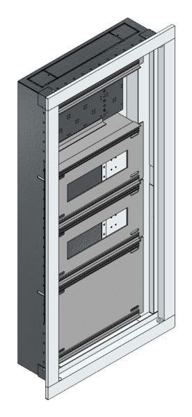 MEHLER - UP-Universal-Flachverteiler Nischenmaß B340xH745xT110mm