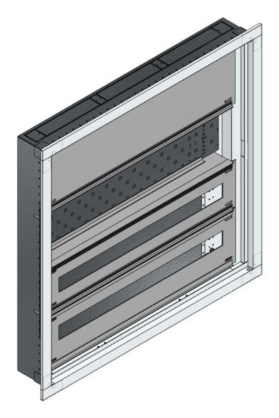 MEHLER - UP-Universal-Flachverteiler Nischenmaß B755xH745xT110mm