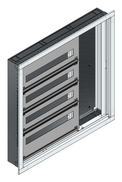MEHLER - UP-Universal-Flachverteiler Nischenmaß B755xH745xT110mm