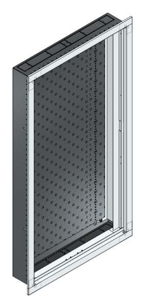 MEHLER - UP-Rangierverteiler+MO-gelocht Nischenmaß B555xH1045xT110mm