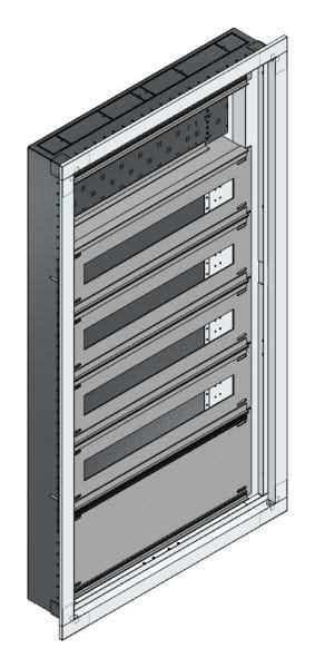 MEHLER - UP-Universal-Flachverteiler Nischenmaß B555xH1045xT110mm