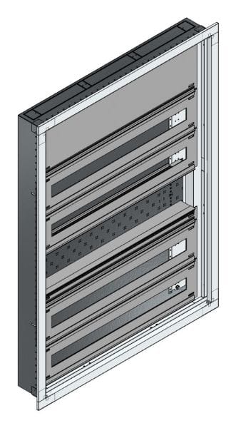 MEHLER - UP-Universal-Flachverteiler IP44 Nischenmaß B755xH1045xT110mm