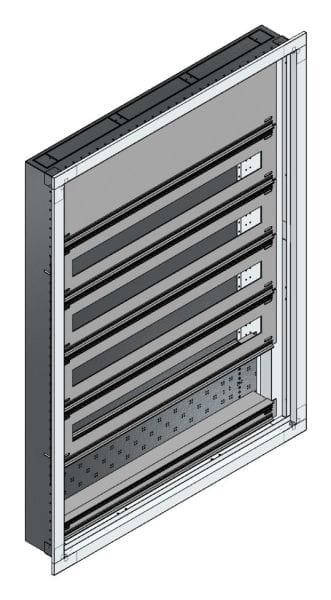 MEHLER - UP-Universal-Flachverteiler Nischenmaß B755xH1045xT110mm