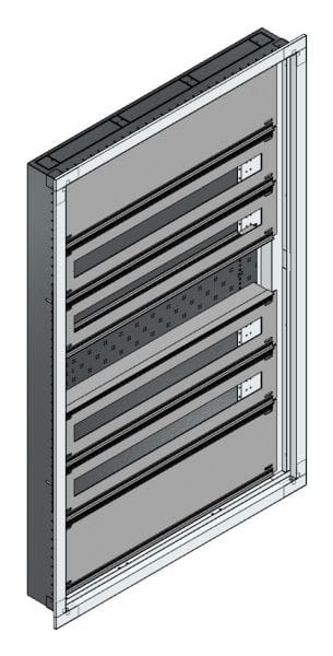 MEHLER - UP-Universal-Flachverteiler IP44 Nischenmaß B755xH1195xT110mm