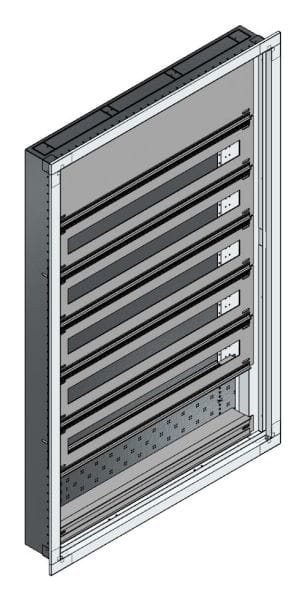 MEHLER - UP-Universal-Flachverteiler Nischenmaß B755xH1195xT110mm