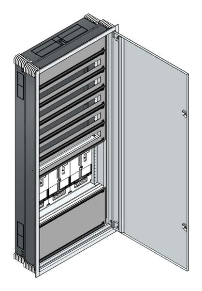 MEHLER - UP Zählerverteiler+PW+UM NÖ Netz für TN-Netz, außen B796xH1714xT245mm
