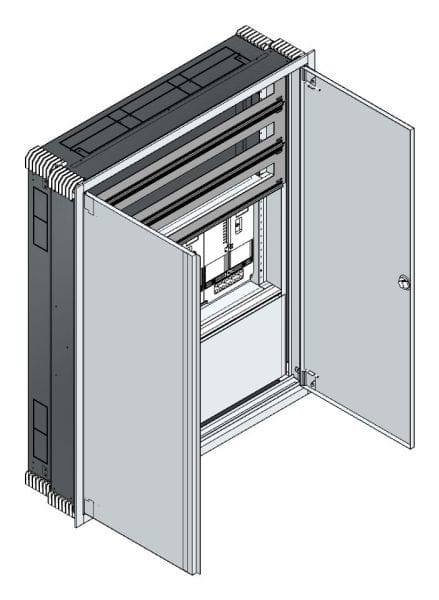 MEHLER - UP-Zählerverteiler+PW+UM Burgenland für TN-Netz, außen B1006xH1239xT245mm