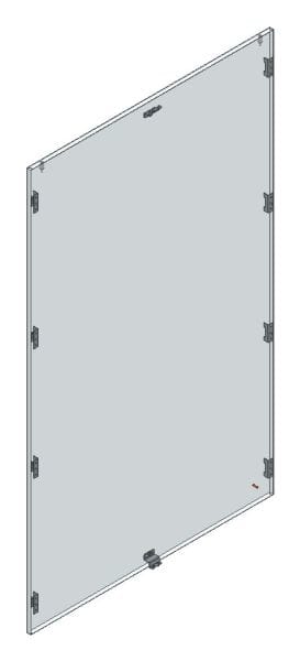 MEHLER - V4A-Rückwand für V4/TSRM-E/20