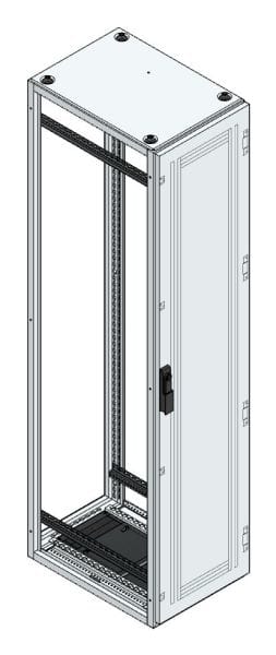 MEHLER - V4A-Anreihschrank BxHxT 400x1800x600mm o. Rückwand, o. Seitenwand, m. Türe 1fl.