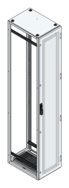MEHLER - V4A-Anreihschrank BxHxT 400x2200x600mm o. Rückwand, o. Seitenwand, m. Türe 1fl.