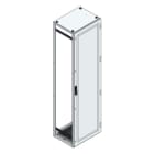 MEHLER - V4A-Anreihschrank BxHxT 600x2200x500mm o. Rückwand, o. Seitenwand, m. Türe 1fl.