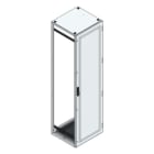 MEHLER - V4A-Anreihschrank BxHxT 600x2200x600mm o. Rückwand, o. Seitenwand, m. Türe 1fl.