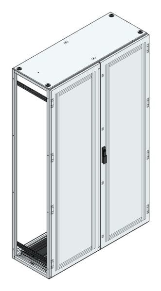 MEHLER - V4A-Anreihschrank BxHxT 1200x2000x500mm o. Rückwand, o. Seitenwand, m. Türe 2fl.