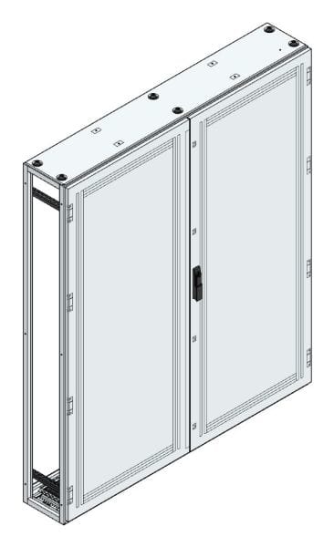 MEHLER - V4A-Anreihschrank BxHxT 1500x1800x300mm o. Rückwand, o. Seitenwand, m. Türe 2fl.