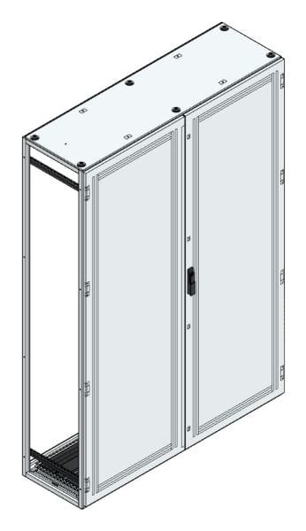 MEHLER - V4A-Anreihschrank BxHxT 1500x2200x500mm o. Rückwand, o. Seitenwand, m. Türe 2fl.