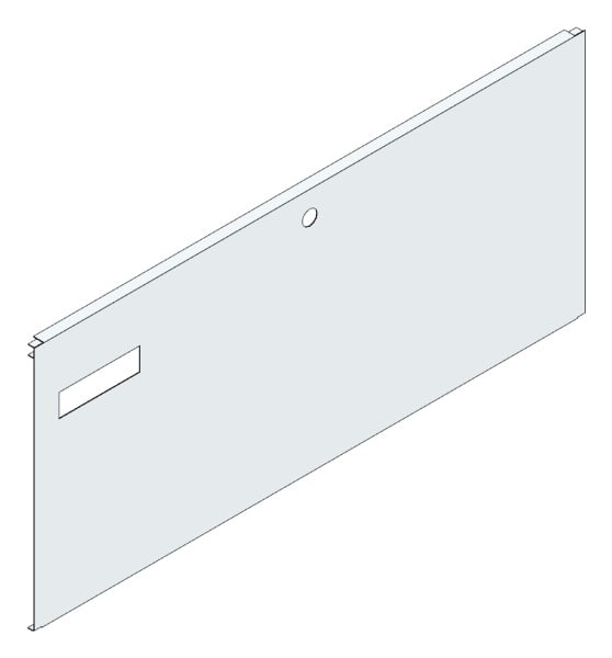 MEHLER - Vorzählerfach-Stecktüre H=500 f. EMZV Breite E, Energie Burgenland