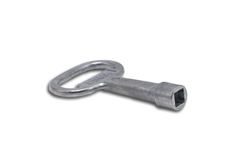 MEHLER - Vierkantschlüssel, 8mm Schlüssel f. Vierkant-Schloß
