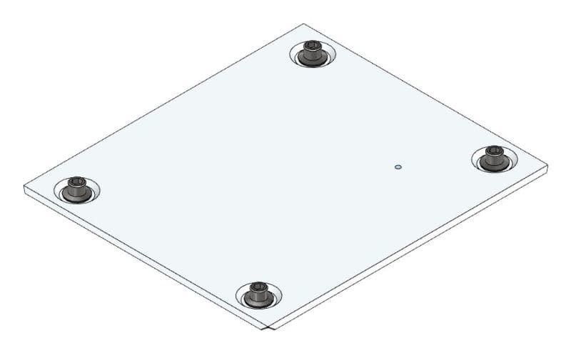 MEHLER - Ersatzdachblech für AL/TSRM-A/400