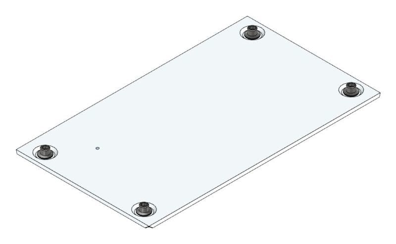 MEHLER - Ersatzdachblech für AL/TSRM-B/400