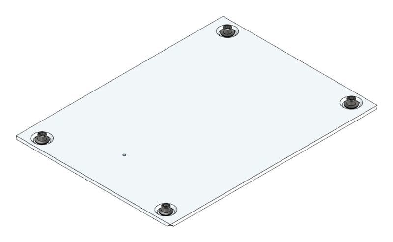 MEHLER - Ersatzdachblech für AL/TSRM-B/500