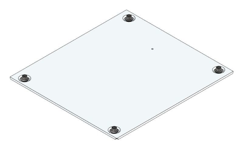 MEHLER - Ersatzdachblech für AL/TSRM-B/600