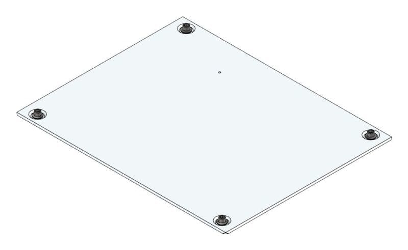 MEHLER - Ersatzdachblech für AL/TSRM-B/800