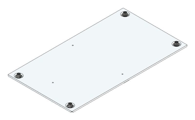 MEHLER - Ersatzdachblech für AL/TSRM-C/500