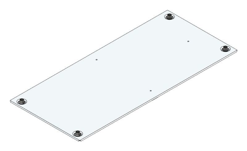 MEHLER - Ersatzdachblech für AL/TSRM-D/500
