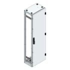 MEHLER - Alu-Anreihschrank BxHxT 400x1400x300mm o. Rückwand, o. Seitenwand, m. Türe 1fl.