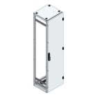 MEHLER - Alu-Anreihschrank BxHxT 400x1600x400mm o. Rückwand, o. Seitenwand, m. Türe 1fl.