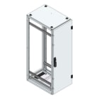 MEHLER - Alu-Anreihschrank BxHxT 400x1200x600mm o. Rückwand, o. Seitenwand, m. Türe 1fl.