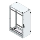 MEHLER - Alu-Anreihschrank BxHxT 400x1200x800mm o. Rückwand, o. Seitenwand, m. Türe 1fl.