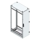 MEHLER - Alu-Anreihschrank BxHxT 400x1400x800mm o. Rückwand, o. Seitenwand, m. Türe 1fl.