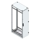 MEHLER - Alu-Anreihschrank BxHxT 400x1600x800mm o. Rückwand, o. Seitenwand, m. Türe 1fl.
