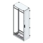 MEHLER - Alu-Anreihschrank BxHxT 400x1800x800mm o. Rückwand, o. Seitenwand, m. Türe 1fl.