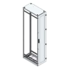 MEHLER - Alu-Anreihschrank BxHxT 400x2200x800mm o. Rückwand, o. Seitenwand, m. Türe 1fl.