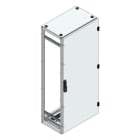 MEHLER - Alu-Anreihschrank BxHxT 600x1400x400mm o. Rückwand, o. Seitenwand, m. Türe 1fl.