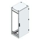 MEHLER - Alu-Anreihschrank BxHxT 600x1400x500mm o. Rückwand, o. Seitenwand, m. Türe 1fl.