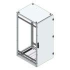 MEHLER - Alu-Anreihschrank BxHxT 600x1400x800mm o. Rückwand, o. Seitenwand, m. Türe 1fl.