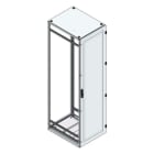 MEHLER - Alu-Anreihschrank BxHxT 800x2200x800mm o. Rückwand, o. Seitenwand, m. Türe 1fl.