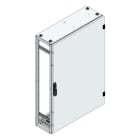 MEHLER - Alu-Anreihschrank BxHxT 800x1200x300mm o. Rückwand, o. Seitenwand, m. Türe 1fl.