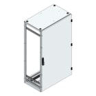 MEHLER - Alu-Anreihschrank BxHxT 800x1400x500mm o. Rückwand, o. Seitenwand, m. Türe 1fl.