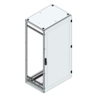 MEHLER - Alu-Anreihschrank BxHxT 800x1600x600mm o. Rückwand, o. Seitenwand, m. Türe 1fl.