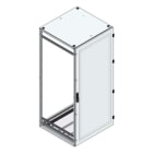MEHLER - Alu-Anreihschrank BxHxT 800x1800x800mm o. Rückwand, o. Seitenwand, m. Türe 1fl.