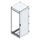 MEHLER - Alu-Anreihschrank BxHxT 800x2000x800mm o. Rückwand, o. Seitenwand, m. Türe 1fl.