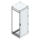 MEHLER - Alu-Anreihschrank BxHxT 800x2200x800mm o. Rückwand, o. Seitenwand, m. Türe 1fl.